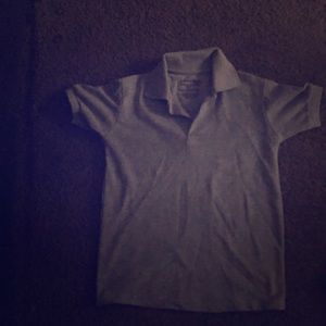 Gray school shirt
